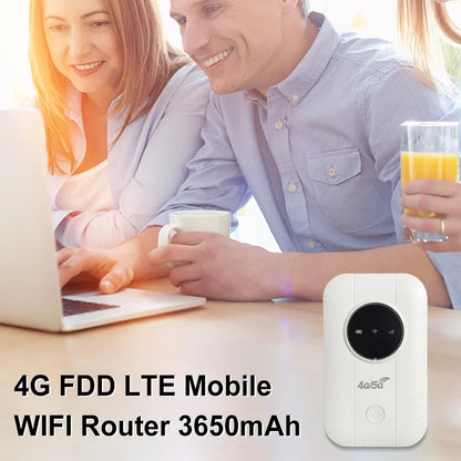 150Mbps 4G LTE Wireless Router Portable WiFi Hotspot 3600mAh Wide Coverage 4G Sim Card Pocket WiFi Router Wireless Modem.