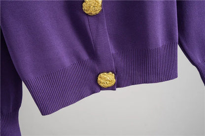 Women Knitted Sweater Muslim 2 Piece Set Cardigan Single Breasted Coat Long Skirt Suit Knit Outfits Morocco Autumn Winter 2025.