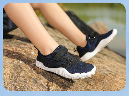Kids Barefoot Shoes Boys Girls Sneakers Aqua Shoes Naturally Splay Shoes Wide Toe Water Quick Dry Beach Shoes Sports Swimming.