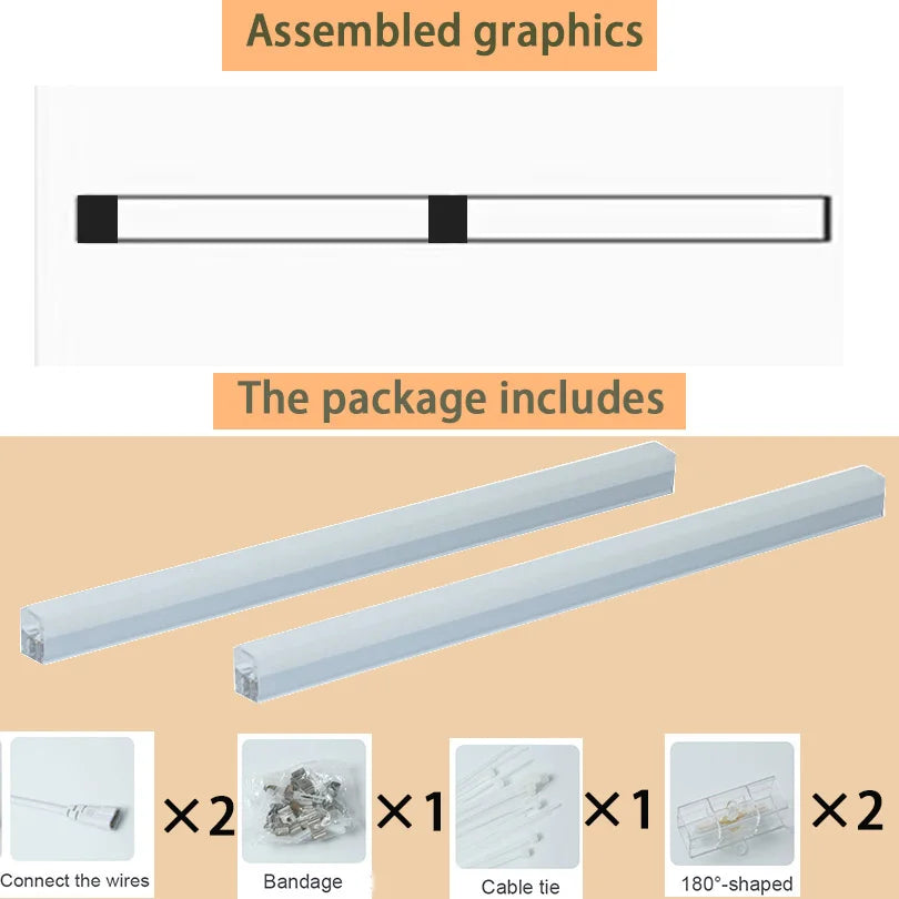 Hexagon LED lighting for DIY Garage Barbecue Shop Barbershop Gym Bar Car Showroom 4S Workshop Ceiling Light Honeycomb Tube.