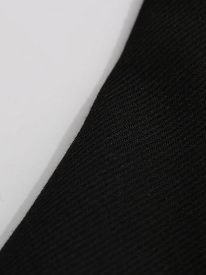 TWOTWINSTYLE Solid Loose Spliced Zipper Fashion Jackets for Women Lapel Long Sleeves Patchwork Lace Up Casual Jacket Female New.