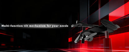 Ergonomischer Gaming-Stuhl, Taschenfederkissen und ausziehbare Fußstütze, hochwertiger, atmungsaktiver Computerstuhl aus PU-Leder für Erwachsene