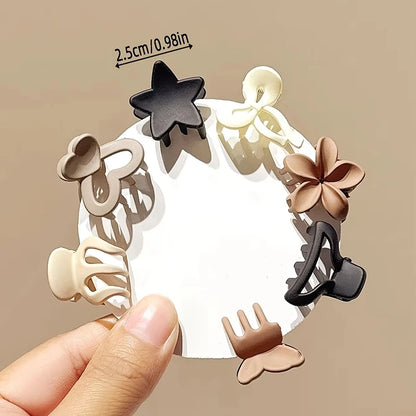 Mixed Hair Mini Small Grab Clip Girl Bangs Cute Hairpin Small Grab Clip Side Hair Clip Hair Accessories For Daily Travel Gifts.
