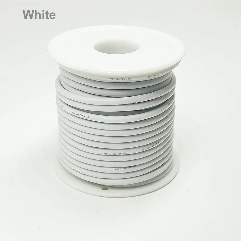Soft Silicone Wire 16awg 18awg 20awg 22awg 24awg 26awg 28awg 30awg Stranded Tinned Copper High Temperature Cables.