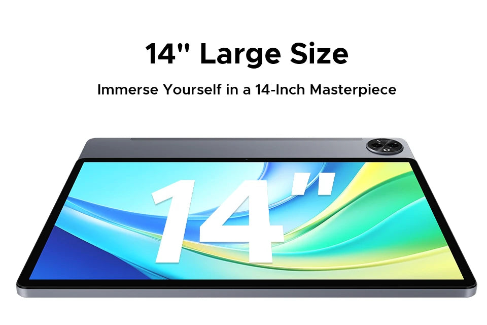 Doogee Tab E3 Max 2 in 1 Tablet Pc 14" 2.1K Display Android 15 32Gb (8+24) 256Gb 13500Mah Battery Qual Speaker Helio G100 Tablet.