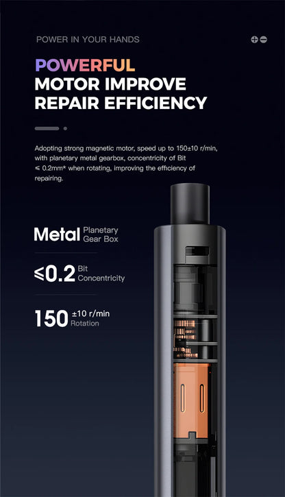 57-in-1-Elektrowerkzeug-Sets, wiederaufladbar, Präzisions-Elektroschrauber-Set, kabellos, Mini, kleine Bits, kabellose Reparatur von mobilen Zellen, Neu