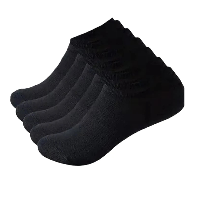 10/5/3MEN'S Mid-calf Socks Cotton Socks for All Seasons, Solid Colour and Versatile