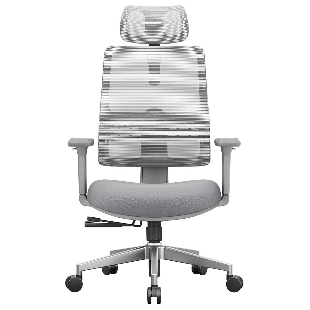 NEWTRAL MAGICH003 Ergonomischer Bürostuhl, automatisch ausgestellte Rückenlehne, verstellbare Sitztiefe der Kopfstütze, 3D-Armlehnenliege