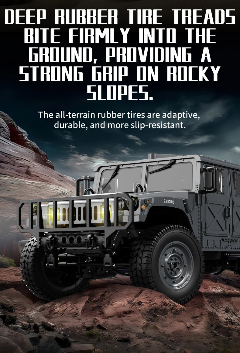 2.4G 1:14 RC Crawler 4WD Remote Control Car Simulation Military Model JJRC C8835 RC Car Offroad Climbing Vehicle Toys Gifts.