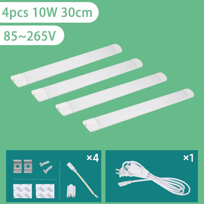 Super Helle Küche Licht Unter Schrank Lichter 20W 10W 6W Led-leuchten Für Küche 220V 110V Küche Beleuchtung Led Rohr Licht