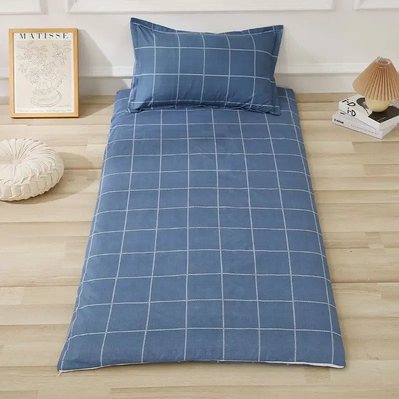 WASART Fully enclosed with zipper mattress protector cover geometric printed baby couple single double bed sheet protection pad