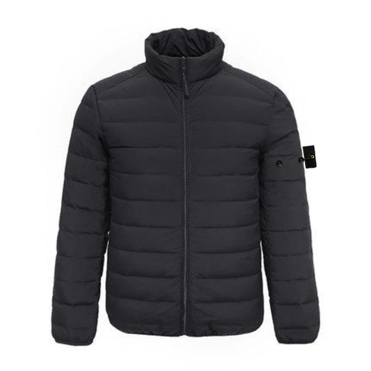 Compass Patch Italian Luxury Style 3 labels Men's 90% Duck Down Jacket Ultra Stand Collar Lightweight Jackets Men Outerwear Coat.