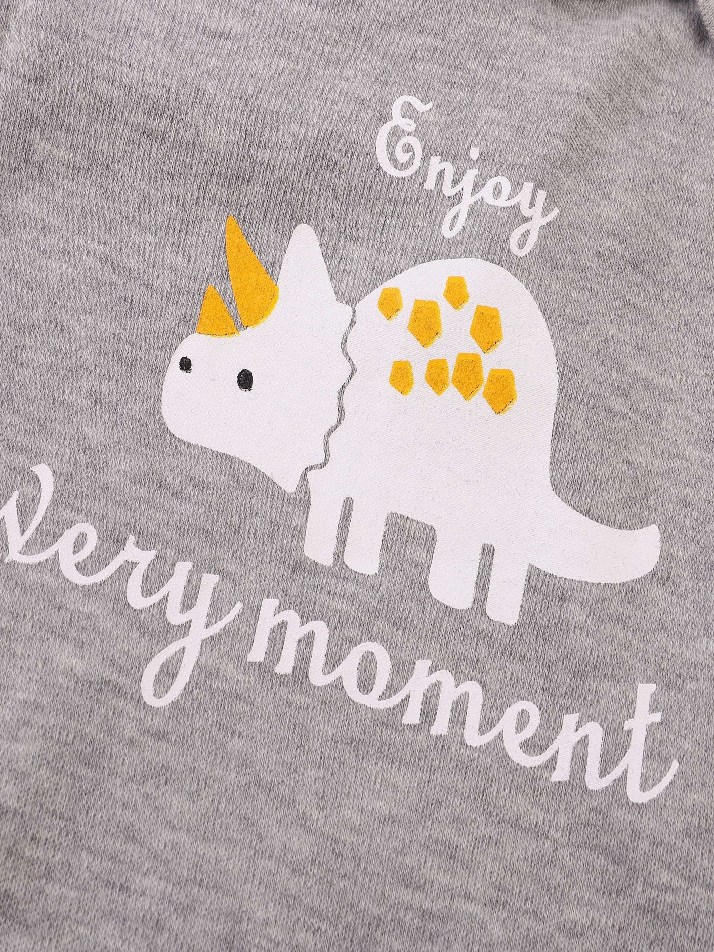 3PCS Sommer Jungen und Mädchen Nette Muster Hoodie Set Kurzarm Dreieck Overall Neugeborenen Baumwolle Bequeme Overall Pyjamas.