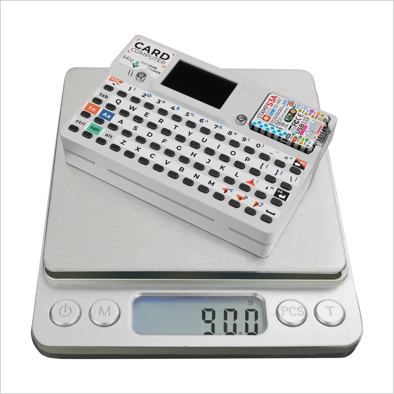 M55Stack Official Cardputer v1.1 with M5stampS3A  Board ESP32-S3 Portable Computer 1.14 Inch Screen 56Key Keyboard Card.