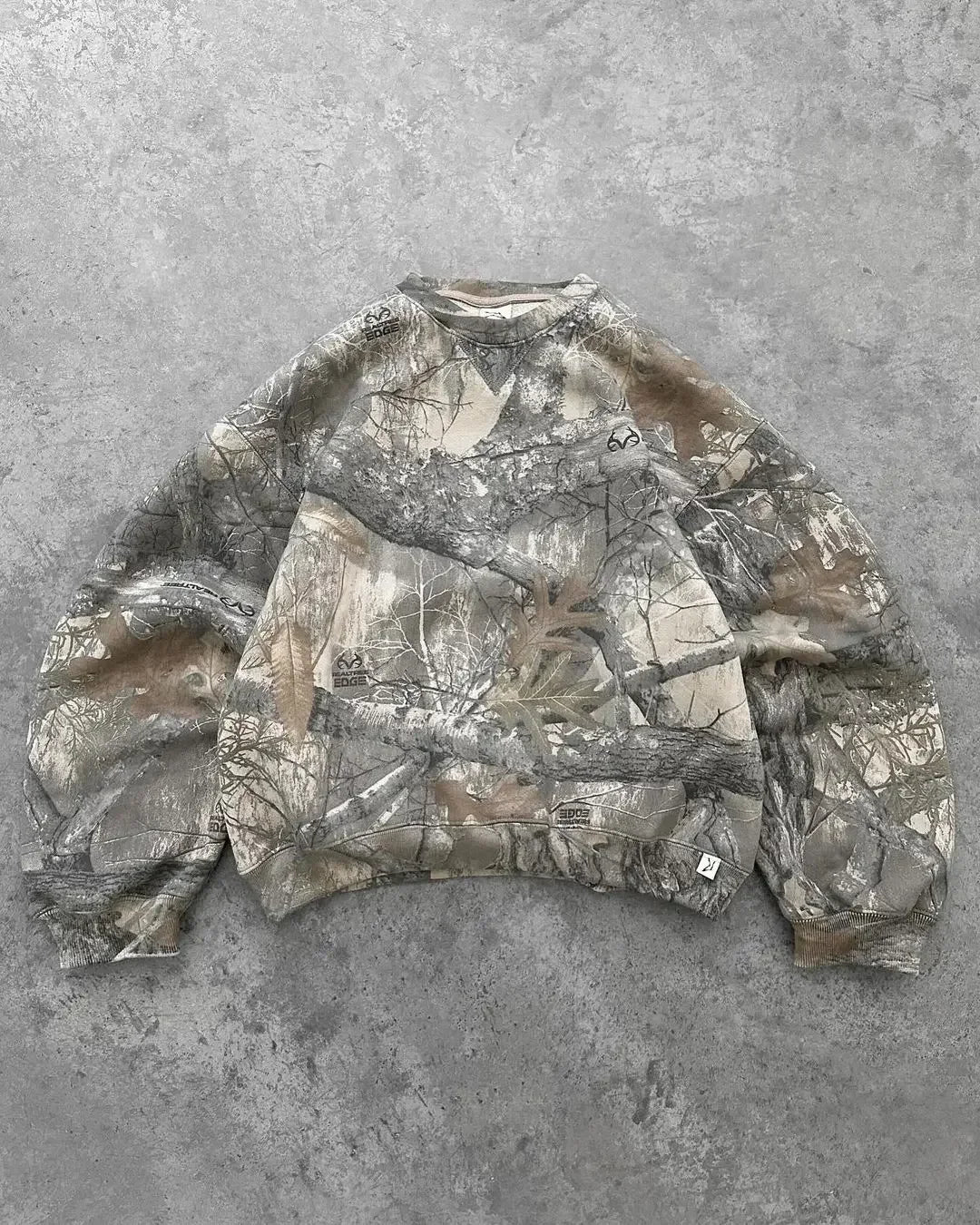 Y2K Camouflage 2 Piece Set European American Harajuku Zipper Hoodie Pullover Oversize Sweatpants Casual Wide Leg Pant Streetwear.