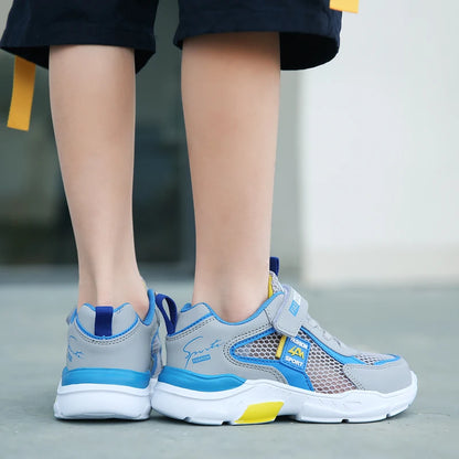 4 Color Kids' Breathable Mesh Sneakers Non-Slip School Sports Shoes for Boys Girls Lightweight Casual Walking Shoes.