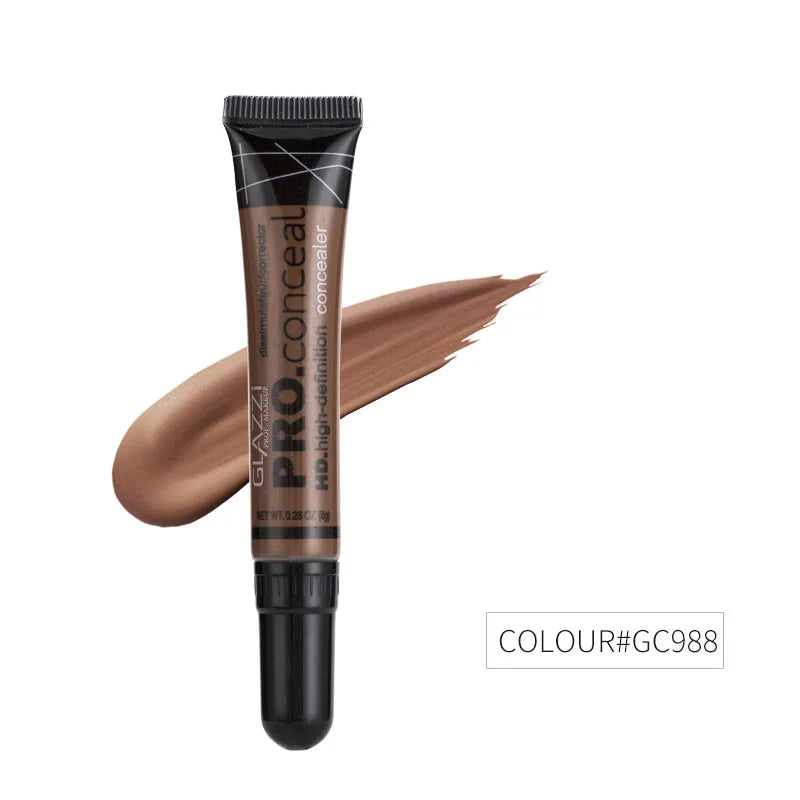 Concealer Cream Oil Control Liquid Foundation Women Face Makeup Korean Cosmetics Long Lasting Contour Gel.