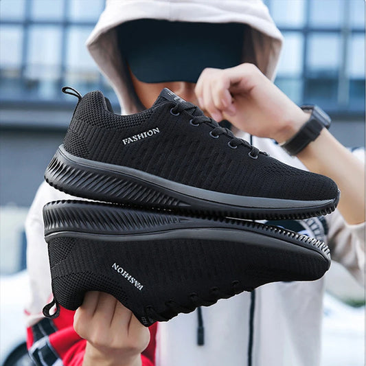 Männer Rennen Gehen Stricken Schuhe Mode Lässig Turnschuhe Atmungsaktive Sport Sportlich Gym Leichte Männer Turnschuhe Casual Schuhe