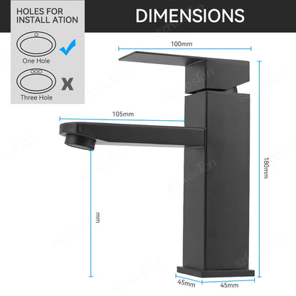 Bath Mixer Kitchen Faucet Stainless Steel Hot and Cold Water Tap Washbasin Basin Faucets Bathroom Bathtub Accessories Set Sink