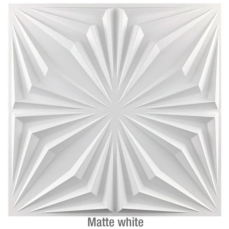 12pcs 50cm house wall renovation Stone 3D wall panel non-self-adhesive 3D wall sticker art tile wallpaper room bathroom ceiling