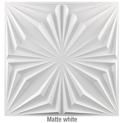 12pcs 50cm house wall renovation Stone 3D wall panel non-self-adhesive 3D wall sticker art tile wallpaper room bathroom ceiling