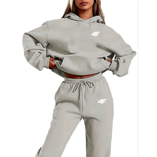 2025 4F Neue Ankunft Frühling Herbst 2 Stück Frauen Sets Zwei Stücke Sets Top Und Hosen Anzüge Outfits Kleidung