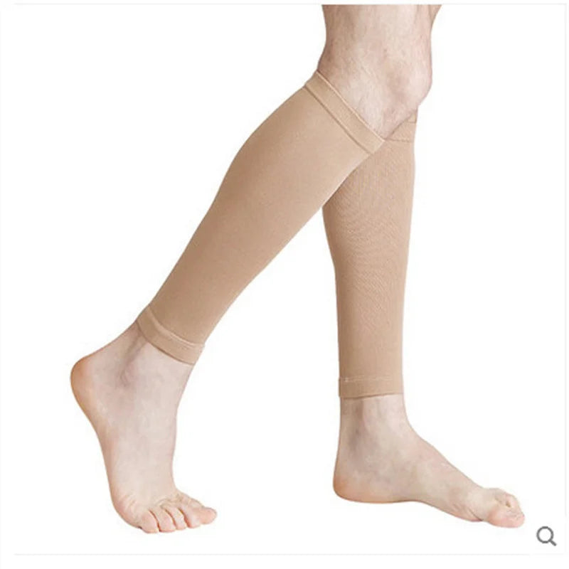 1 Pair Compression Calf Sleeves Running Leg Compression Sleeve Compression Socks for Shin Splint For Men Women 20-30mmHg