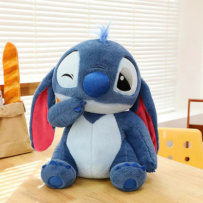 30-90CM New Disney Lilo & Stitch Sakura Doll Cartoon Angel Plush Toy Cute Anime Soft Stuffed Kawaii Children's Birthday Gift