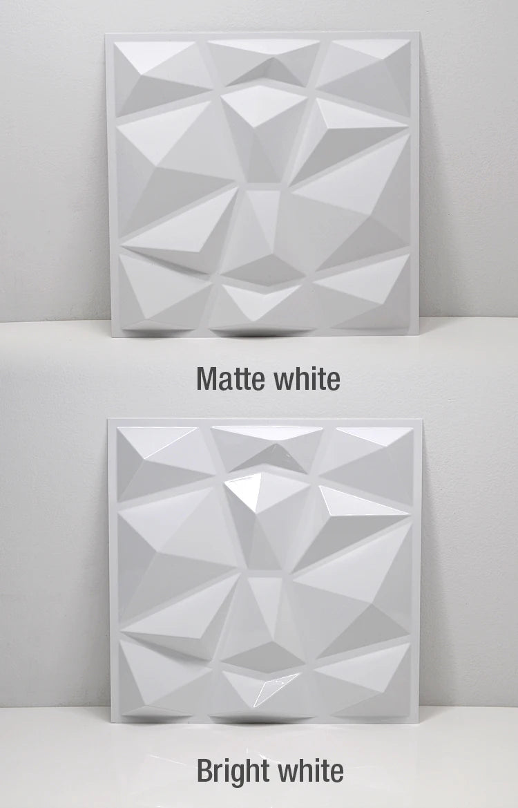 30cm renovation 3D Stereo Wall Panel Diamond Not self-adhesive tile 3D wall sticker living room Bathroom wall paper Home decor