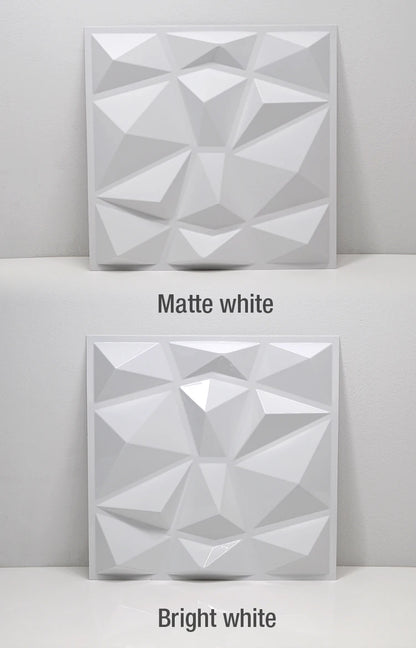 30cm renovation 3D Stereo Wall Panel Diamond Not self-adhesive tile 3D wall sticker living room Bathroom wall paper Home decor