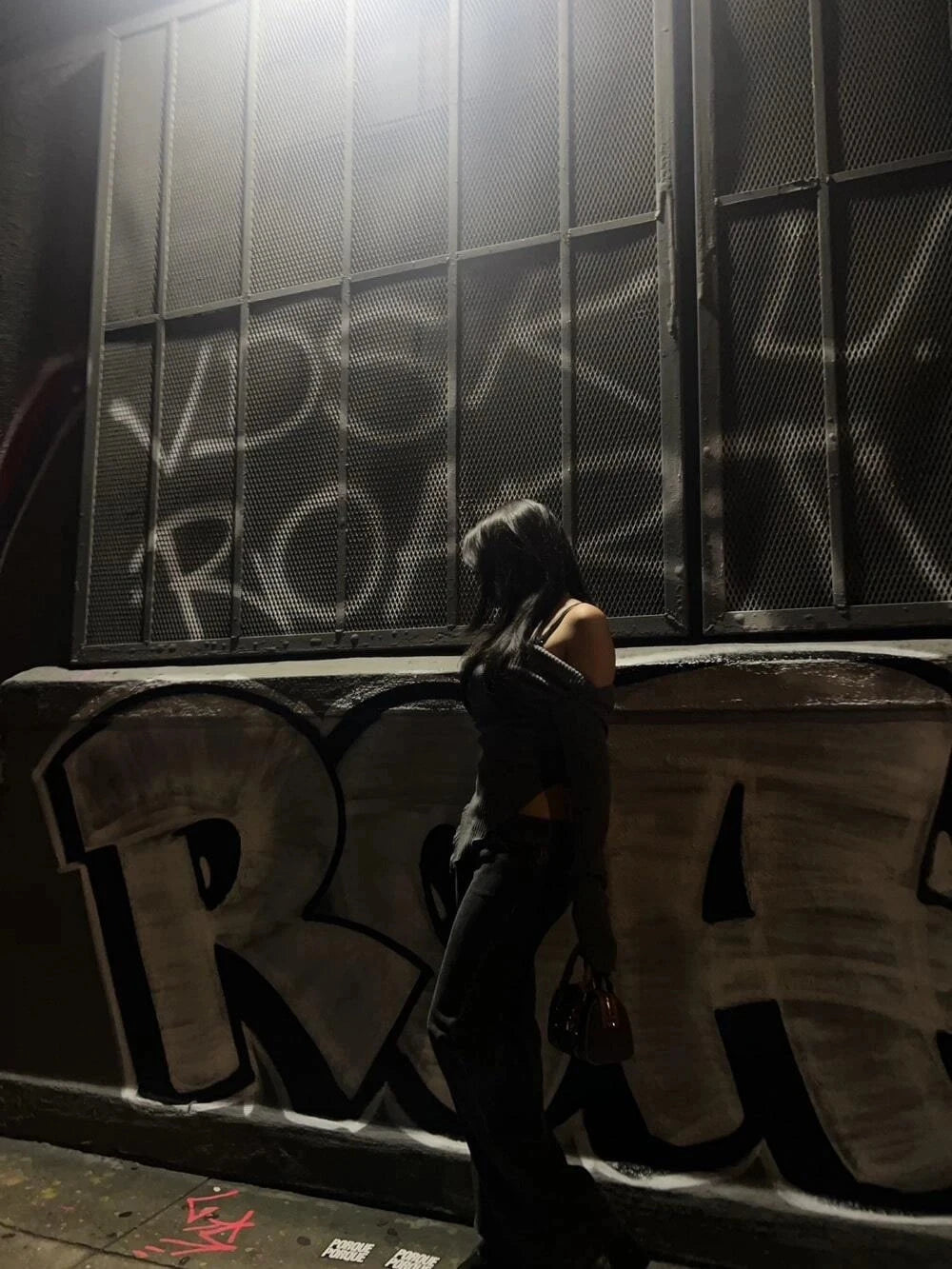 Women Solid Autumn Winter Grunge Asymmetrical Neck Rib-knit Tee Strapless Blouse Long Sleeve Casual Sweater Handkerchief Hem.