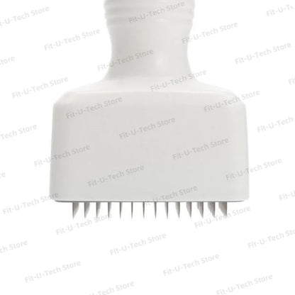 140 needles adjustable titanium derma stamp microneedling face roller massager skin care beard growth scalp hair factory sale.