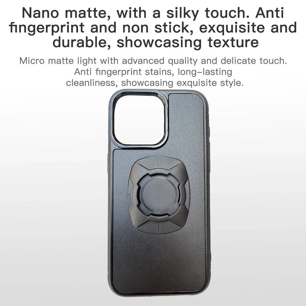 Twsit Lock Phone Case Holder MotorCycle Bicycle iPhone case Quick Lock Fit for Quad System Phone Mount/Holder 14 15 16 Pro Max.