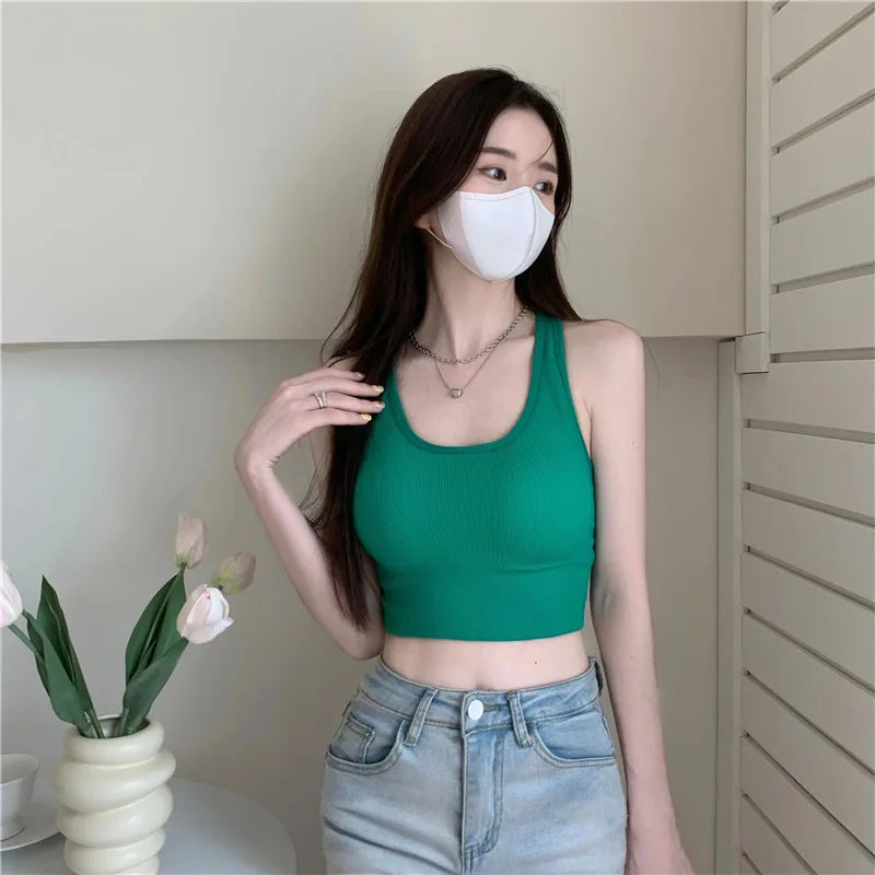 1pcs Sport Fitness Yoga Bra Sexy Women Vest Back Cross Strap Tank Tops Female Push Up Running Bra Lady Breathable Soft Underwear.