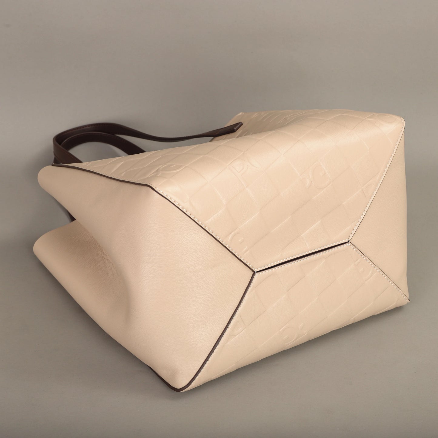 PG Lady Light Luxury High-End Design Large Capacity 2025 New Fashion PU Artificial Eco-Friendly Leather Single Shoulder Bag