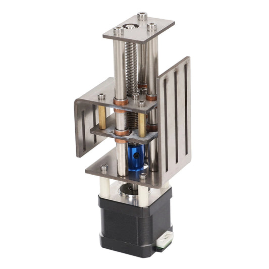 Achsen-Schiebetisch-Set, Splitter, stabile Leistung, 1,7 A, CNC-Achsen, Schiebetisch-Set, 100 mm Hub, 12 V, DIY für Holzbearbeitung