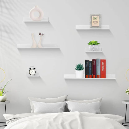 Schwimmende Badezimmerregale ohne Bohren, Aufbewahrung, Wandregal, Heim-Organizer, Leiste, Hardware, Schrank, Küche, Toilettenzubehör