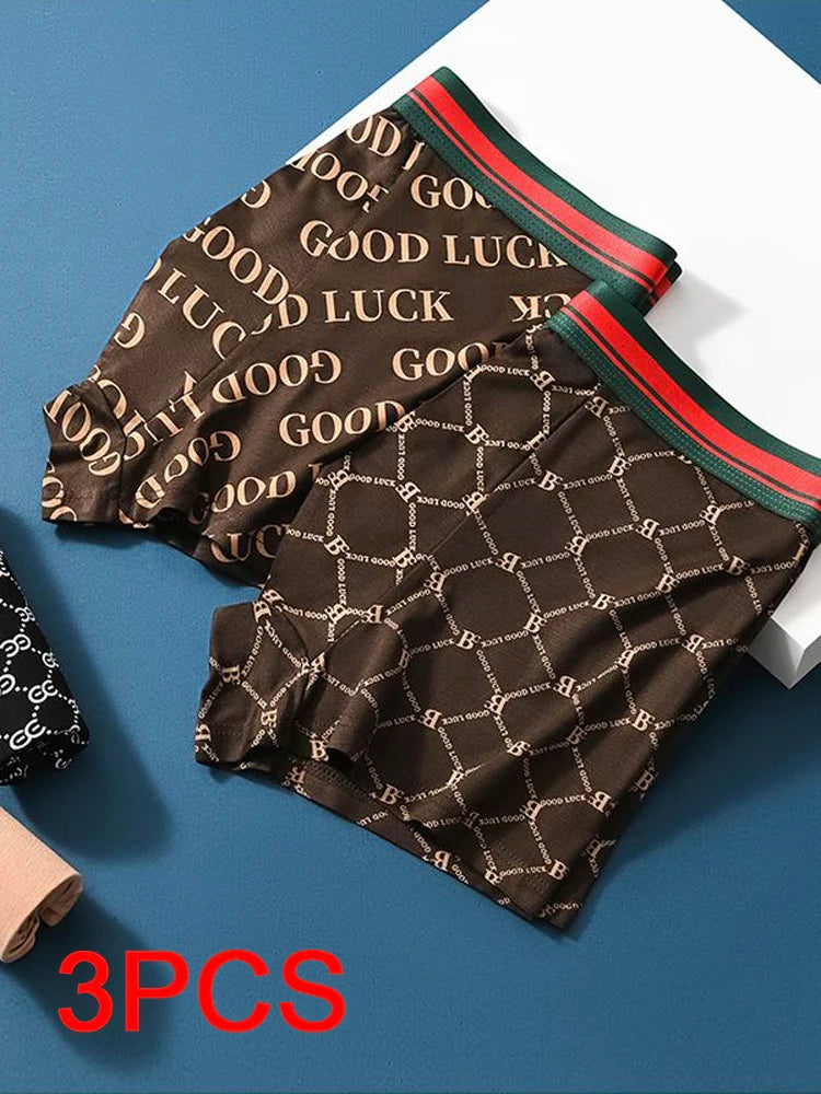 Herren Sexy Unterwäsche für Männer Herren Boxer Mann Herren Boxershorts Höschen Unterhosen Männliche Shorts Slip Unterwäsche