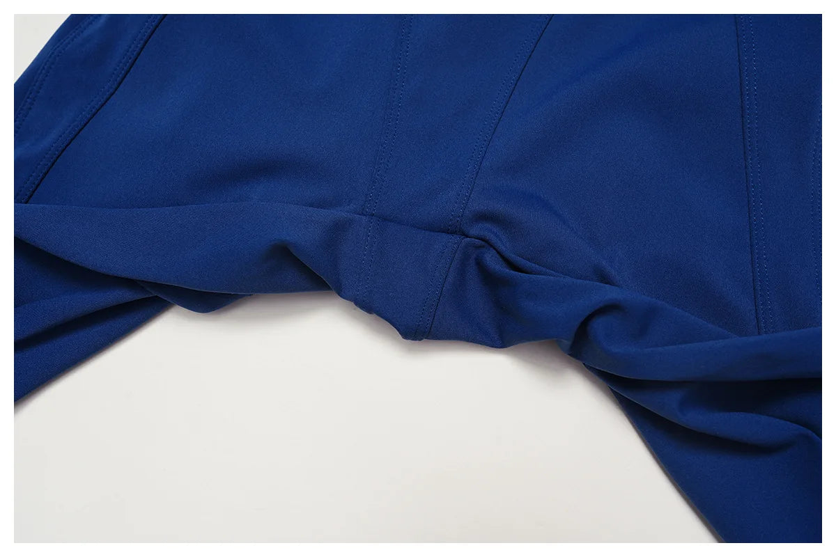 Customized LOGO women's new nude yoga suit tight shock-proof sports running outdoor fitness yoga suit two-piece set