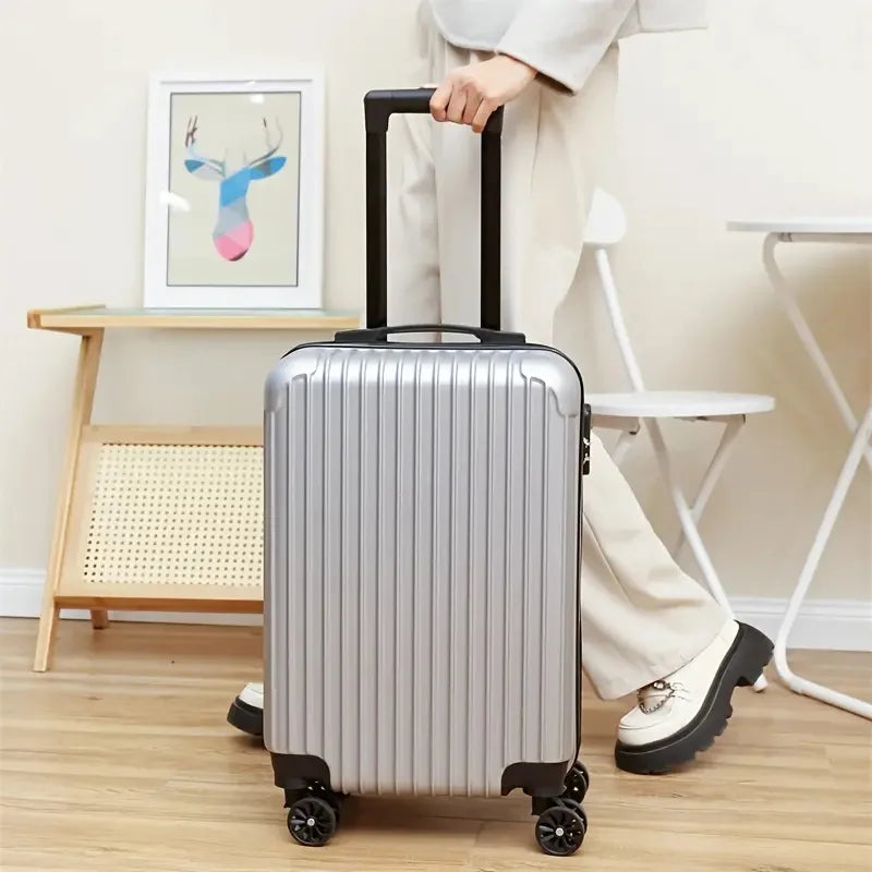 20 Zoll, 24-Zoll-Trolley-Koffer, Schüler-Trolley mit Reißverschluss und großem Fassungsvermögen, Boarding-Koffer, Koffer, Universal-Rollenkoffer.