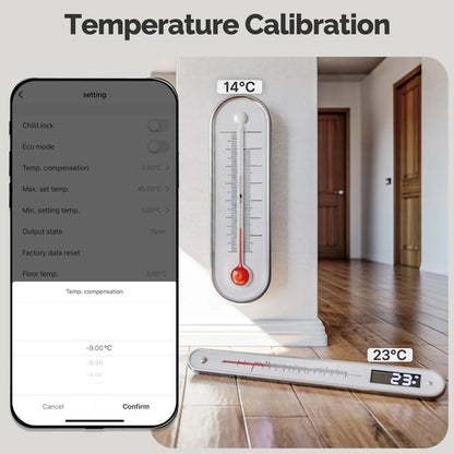MOES Tuya ZigBee WiFi Smart Thermostat Programmable Temperature Controller for Water Boiler Electric Heating Alexa Google Home.