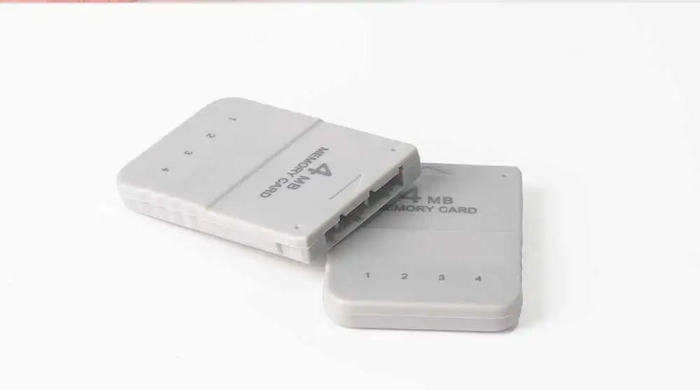 BlueRetro 1PC/2PC 4M Memory Card For PS1 Save Game Card  For PlayStation1 PS One Game Consoles Data Saving Progress Memory Card.