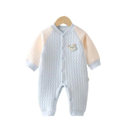 Baby-Body ohne Knochen, warmer Strampler für Neugeborene, Jungen und Mädchen, Cartoon-Body mit langen Ärmeln, Kletteranzug.