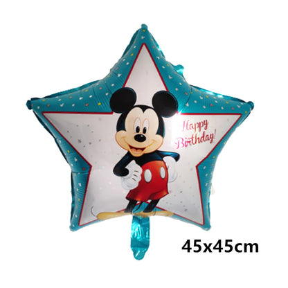 Mickey Minnie Folienballon Mickey Mouse Luftballons Minnie Geburtstag Party Dekor Kinderspielzeug Babyparty Ball Kinder Cartoon Geschenk