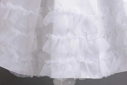 Hetiso Mädchen Pailletten Prinzessin Kleid flauschige Tutu Ärmel Geburtstags feier Leistung Hochzeit Ballkleid Kinder Kleider 3 6 8 10 Jahre.