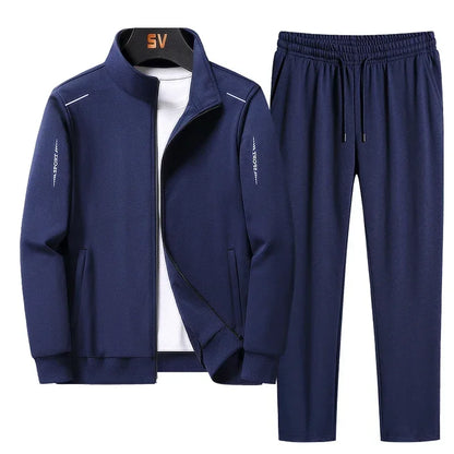 Men's Tracksuit Suit New Arrive Tracksuit Mens Casual Solid Solor Sweatpant Set Unisex Jogging Suit MEN Plus Size 6XL 7XL 8XL.