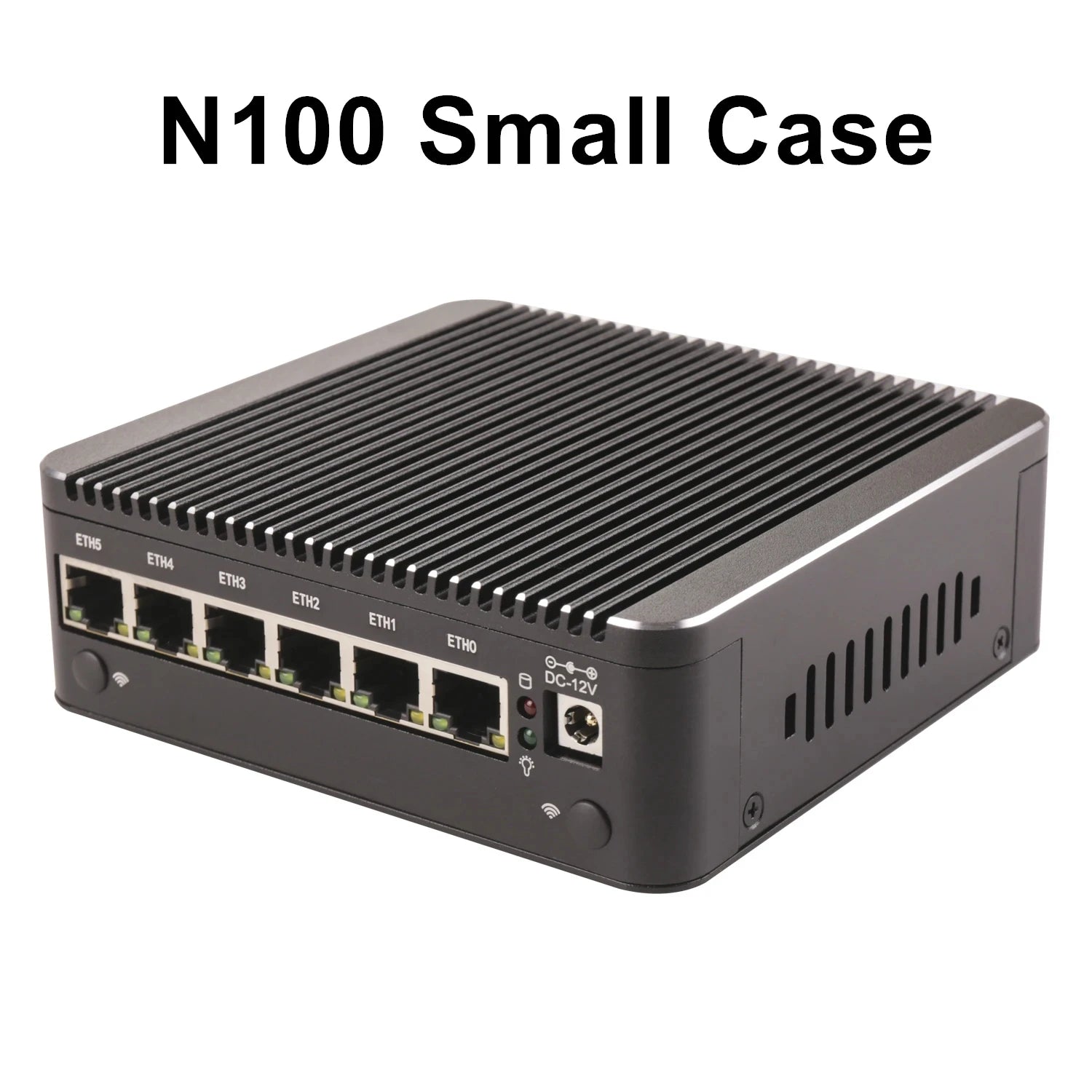 Intel N150 7505 6305 6 Lans i226-V 2.5G Firewall Soft Router DDR4 NVMe 1*COM Type-C pfSense OPNsense Fanless Mini PC Computer.