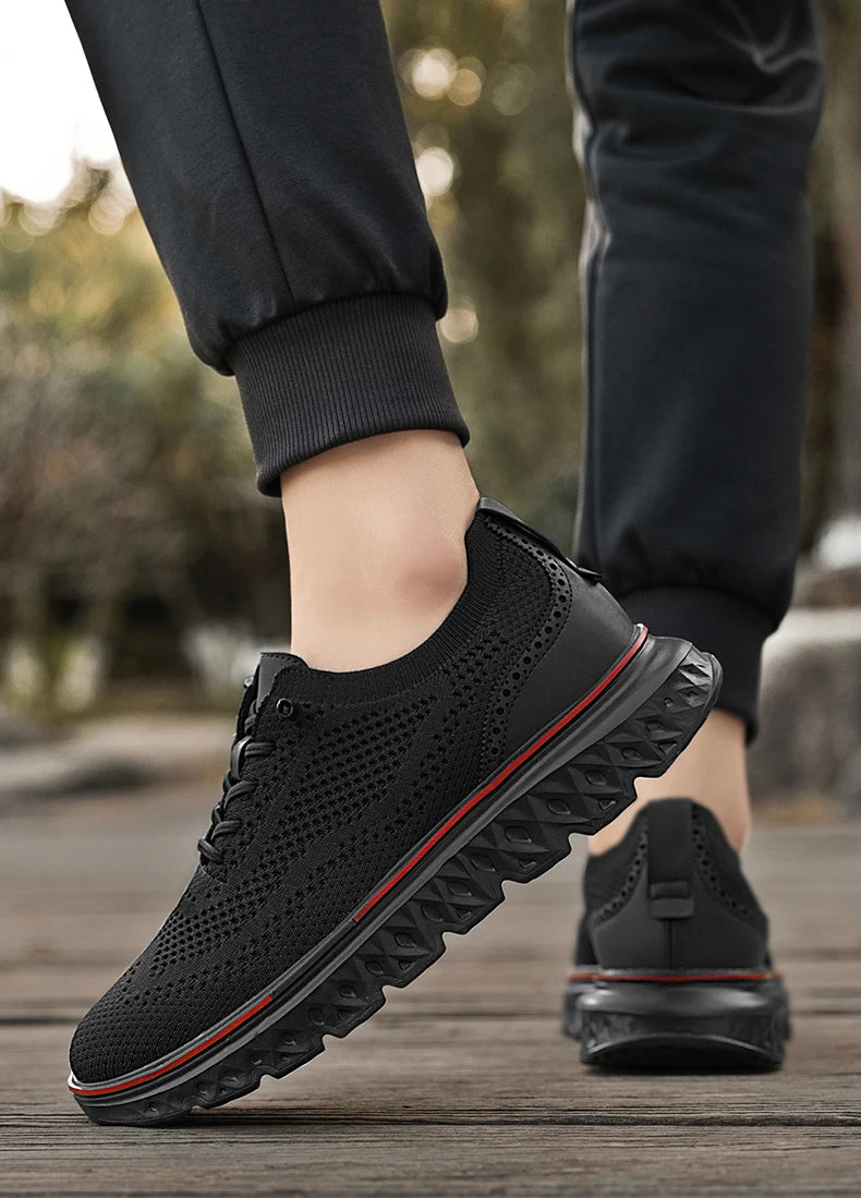 Men Sneakers Men Mesh Casual Shoes Fashion Lightweight Breathable Soft Soled Shoes Summer Outdoor Sports Fitness Large Size 48