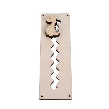 Busy Board DIY Accessories Lamps Doorbell Montessori Teaching Aids Hands-on Ability Sound Color Recognition Children Wooden Toys