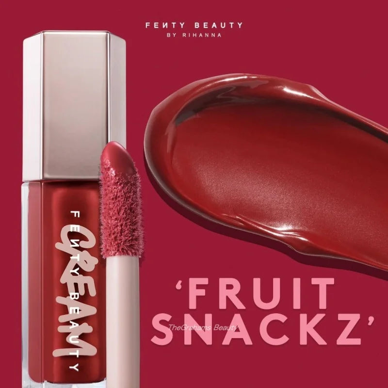 Fenty Beauty Gloss Bomb Lip Glaze Multi-color Moisten Shine Glitter Lip Plumper Makeup Beginner Liquid Lipstick Makeup Cosmetics.